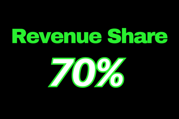 Como ter acesso ao Revenue Share 70%